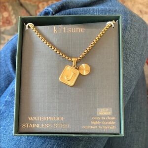 Gold Stainless Steel Necklace